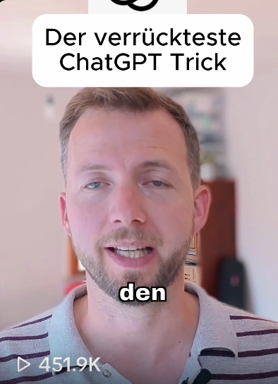 TikTok Video mit 451,9k Views