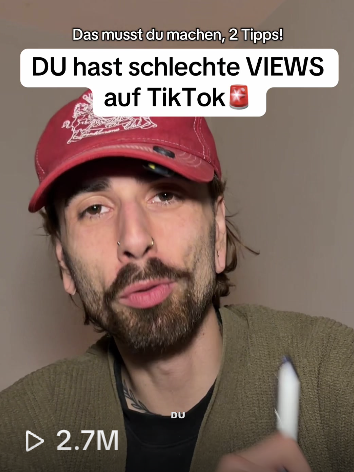 TikTok Video mit 2,7 Mio. Views