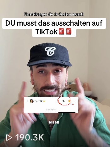 TikTok Video mit 190,3k Views
